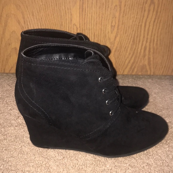 black wedges - Picture 5 of 6